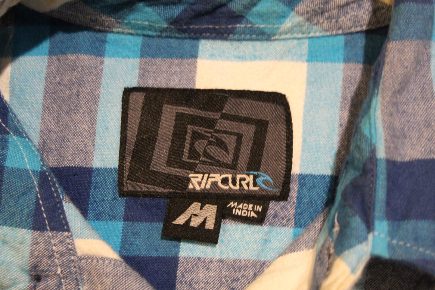 Y2K Ripcurl Blue Flannel - Revival Surfwear