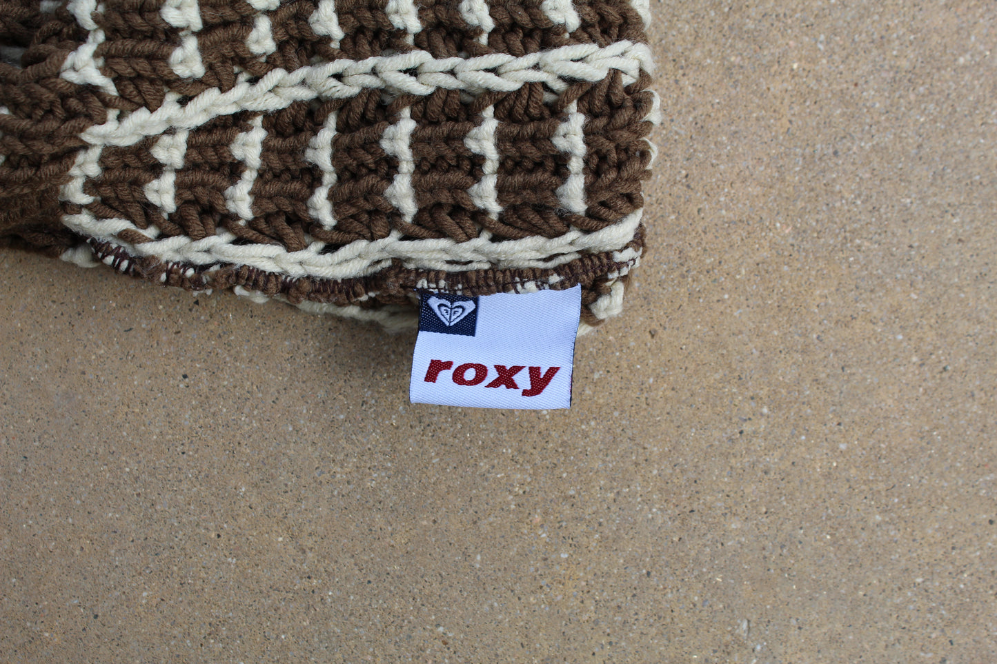 90s Vintage Roxy Crochet Beanie