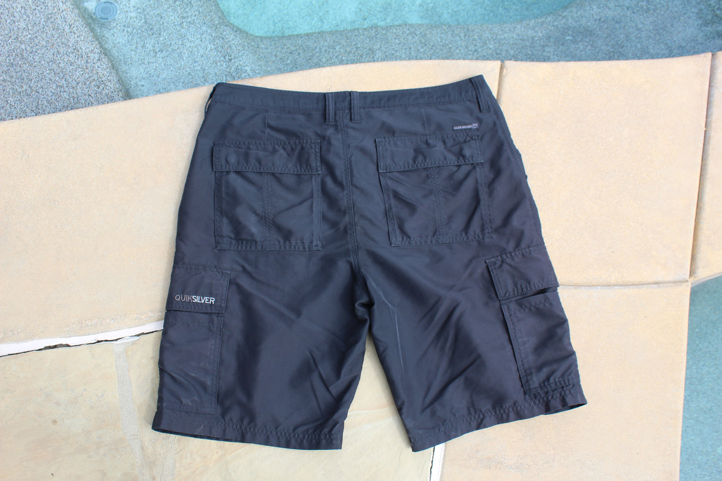 Y2K Vintage Quiksilver Baggy Cargo Shorts