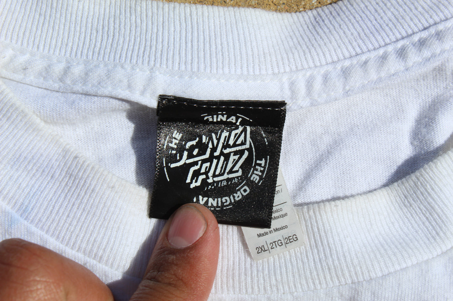 90s Vintage Santa Cruz Flying Hand Tee