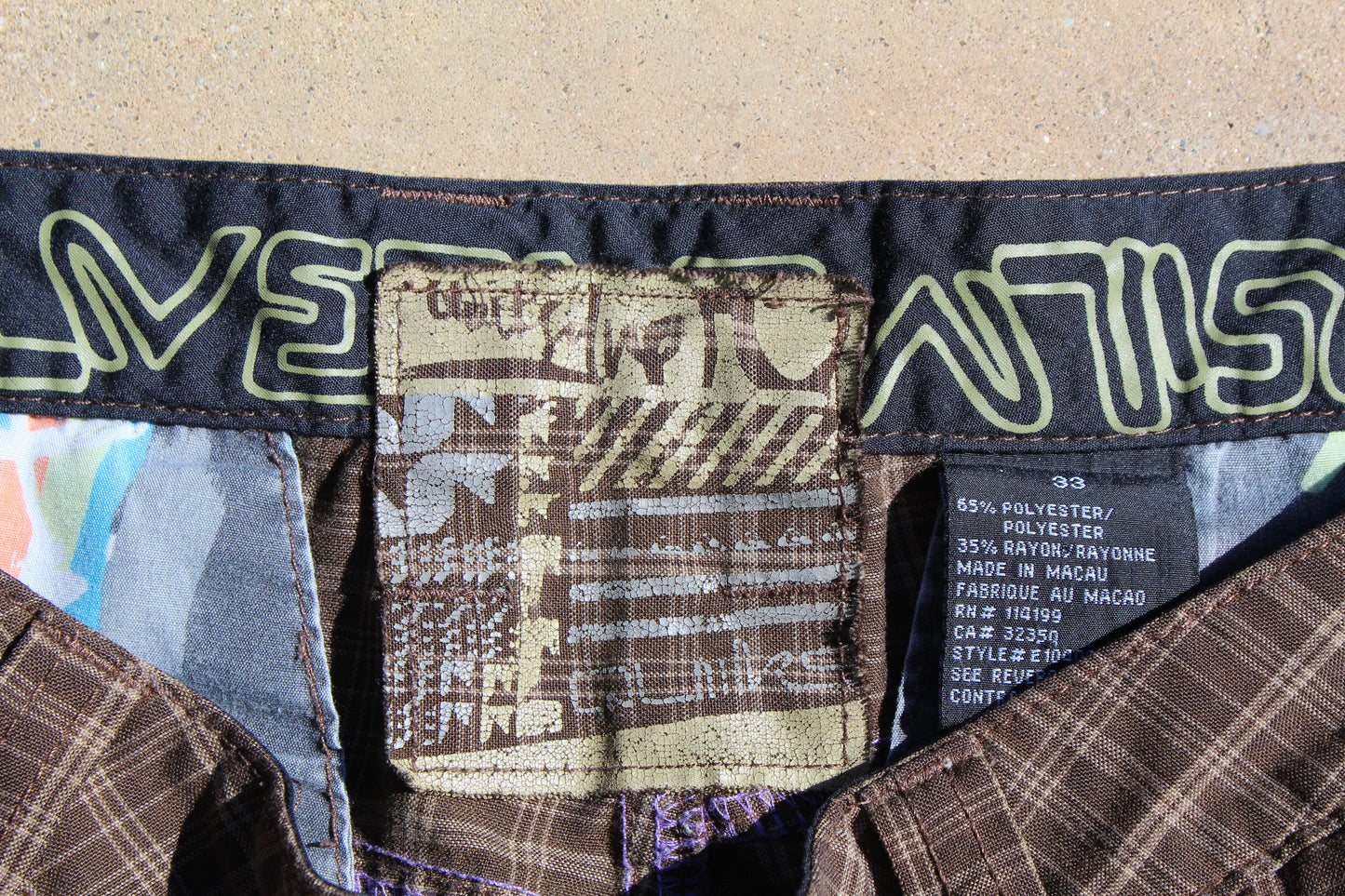 Y2K Vintage Quiksilver Chino Shorts
