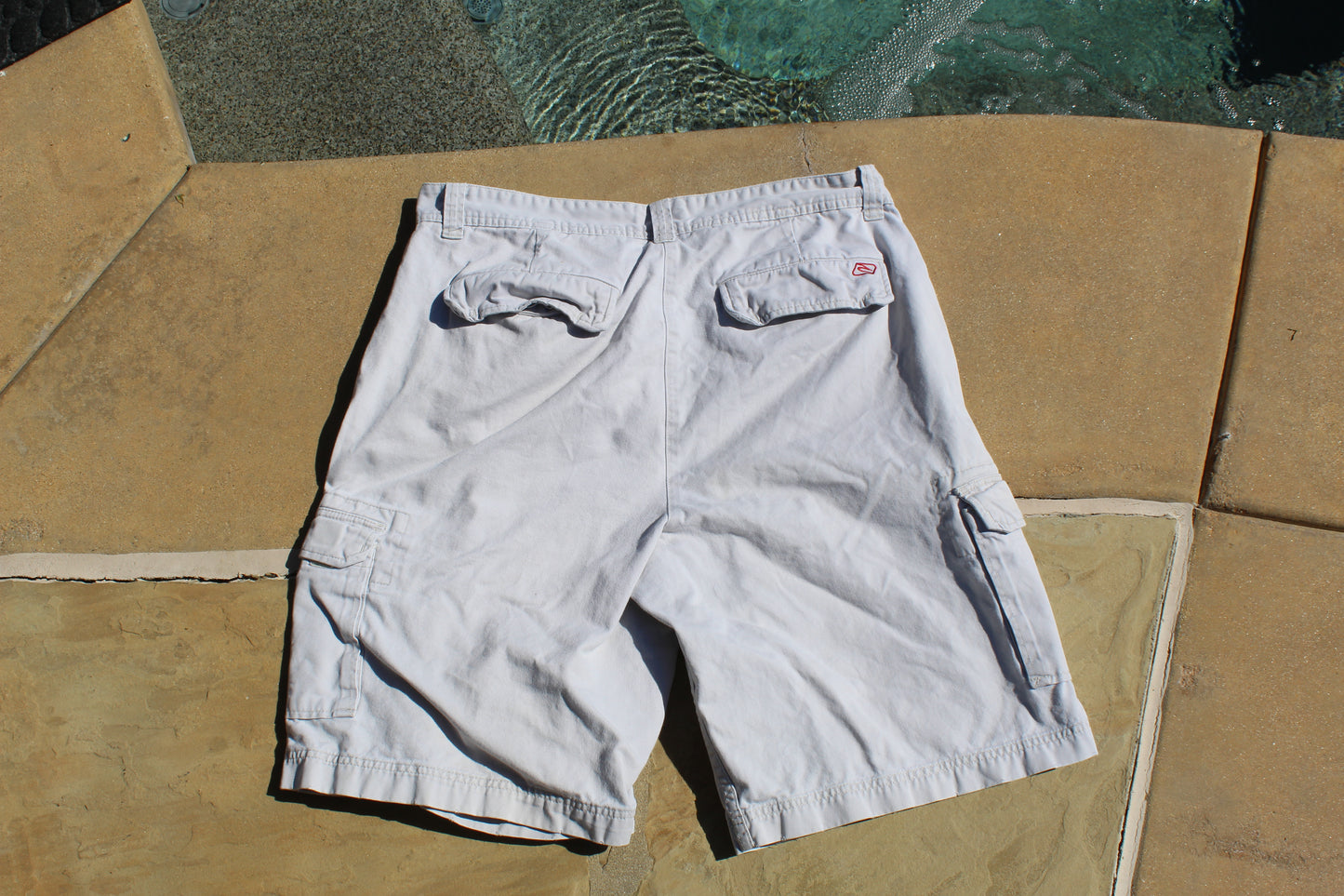 90s Rare Vintage Rip Curl Baggy Cargo Shorts