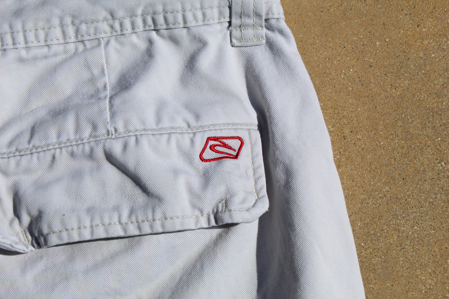 90s Rare Vintage Rip Curl Baggy Cargo Shorts