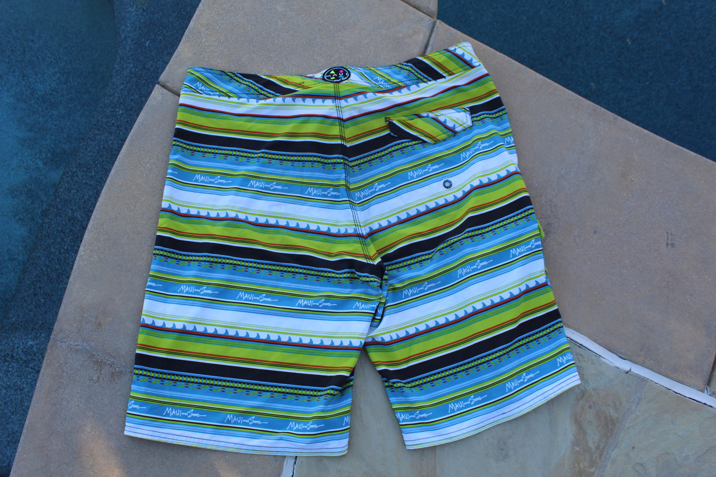 00s Rare Vintage Maui and Sons Baggy Boardshorts
