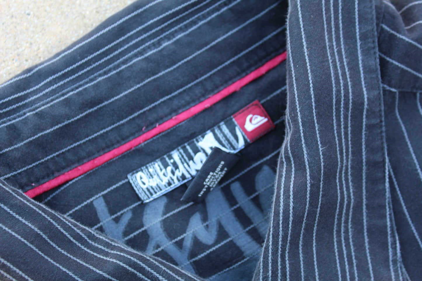 00s Rare Vintage Quiksilver Dress Shirt