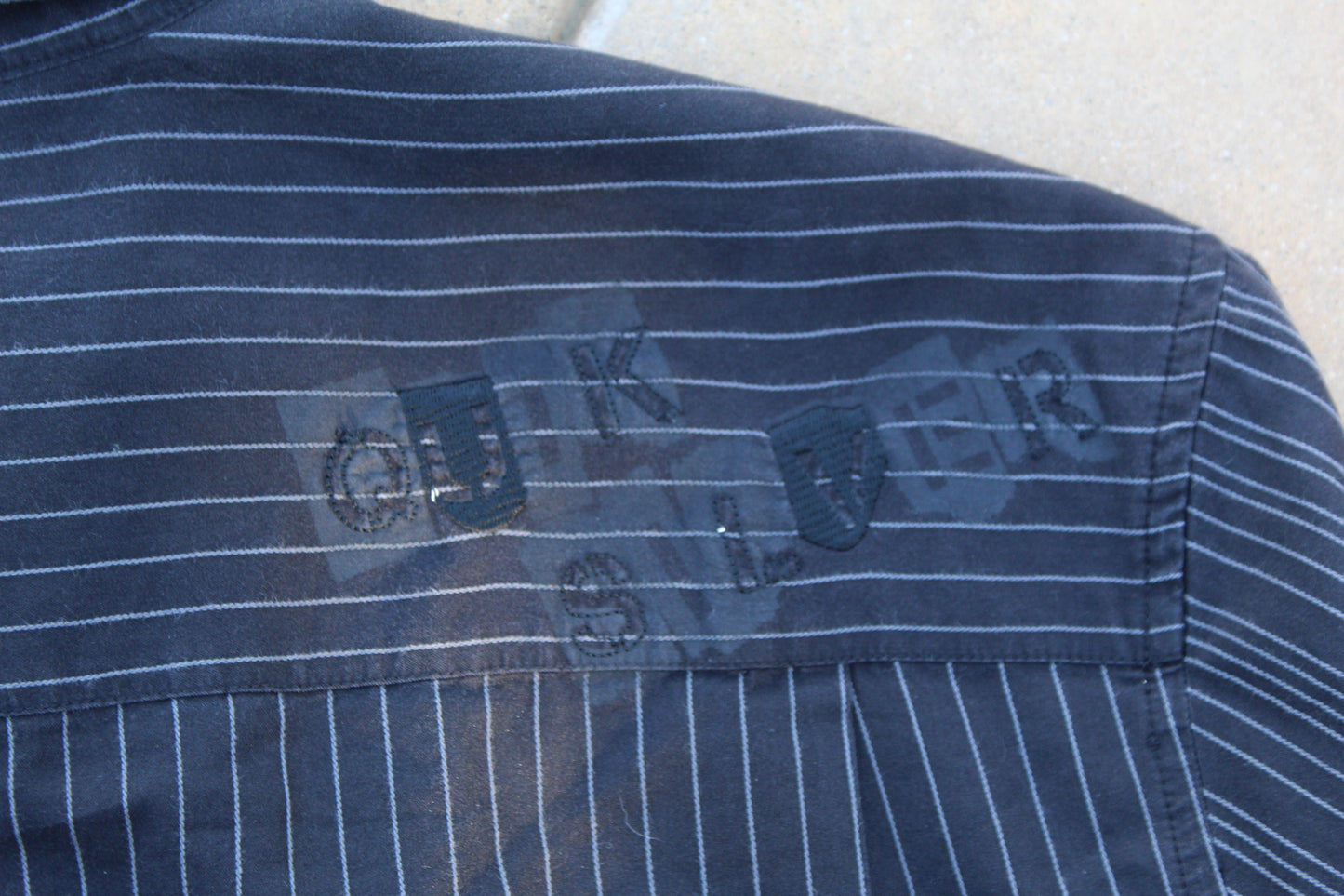 00s Rare Vintage Quiksilver Dress Shirt