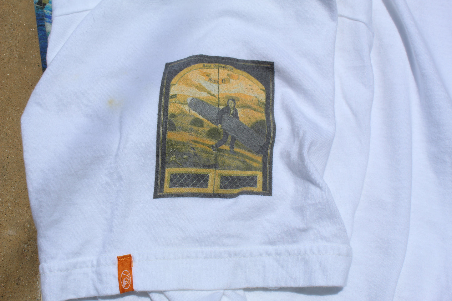 00s Rare Vintage Quiksilver Sano Classic Tee