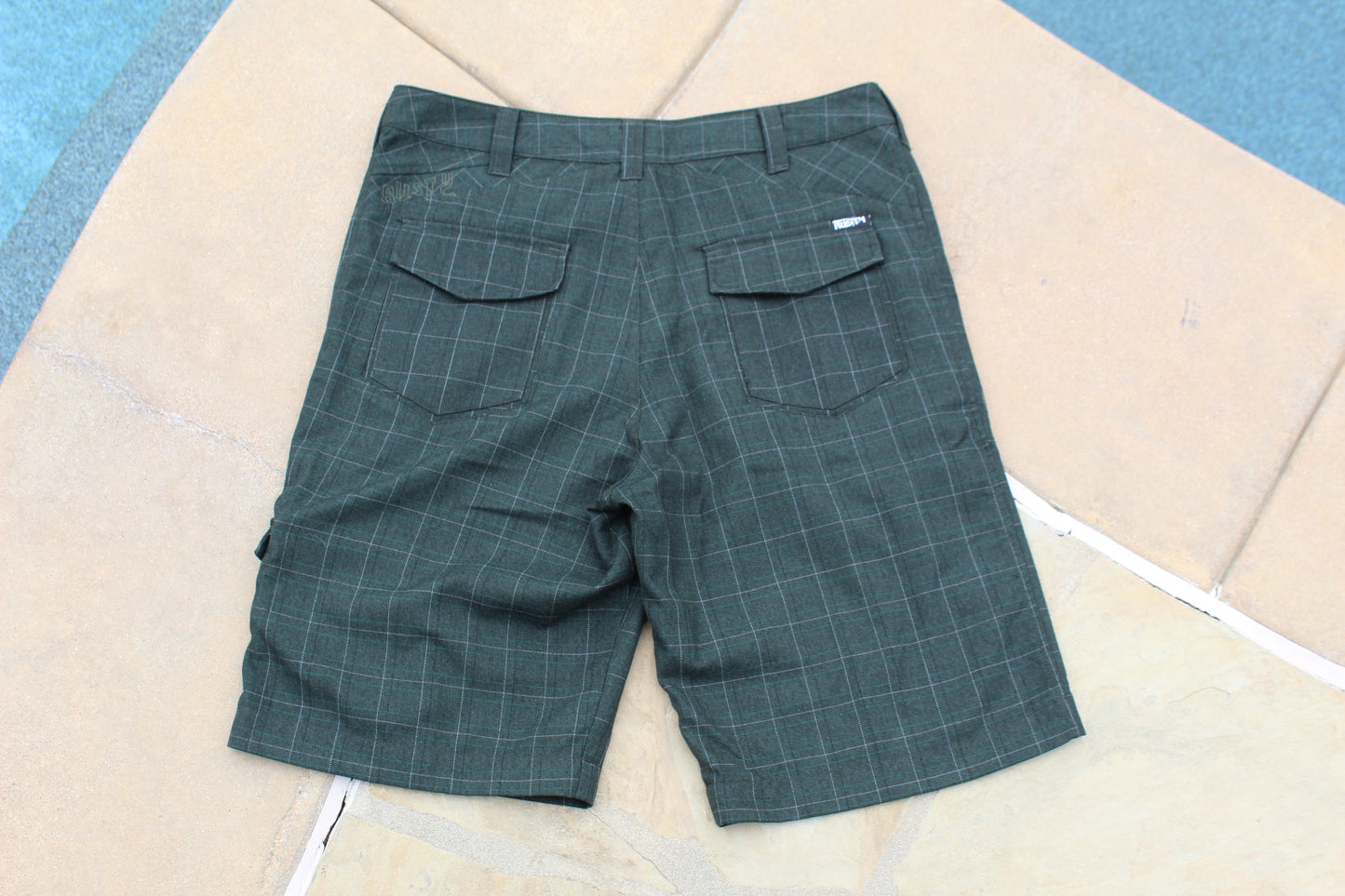 00s Vintage Rusty Embroidered Shorts