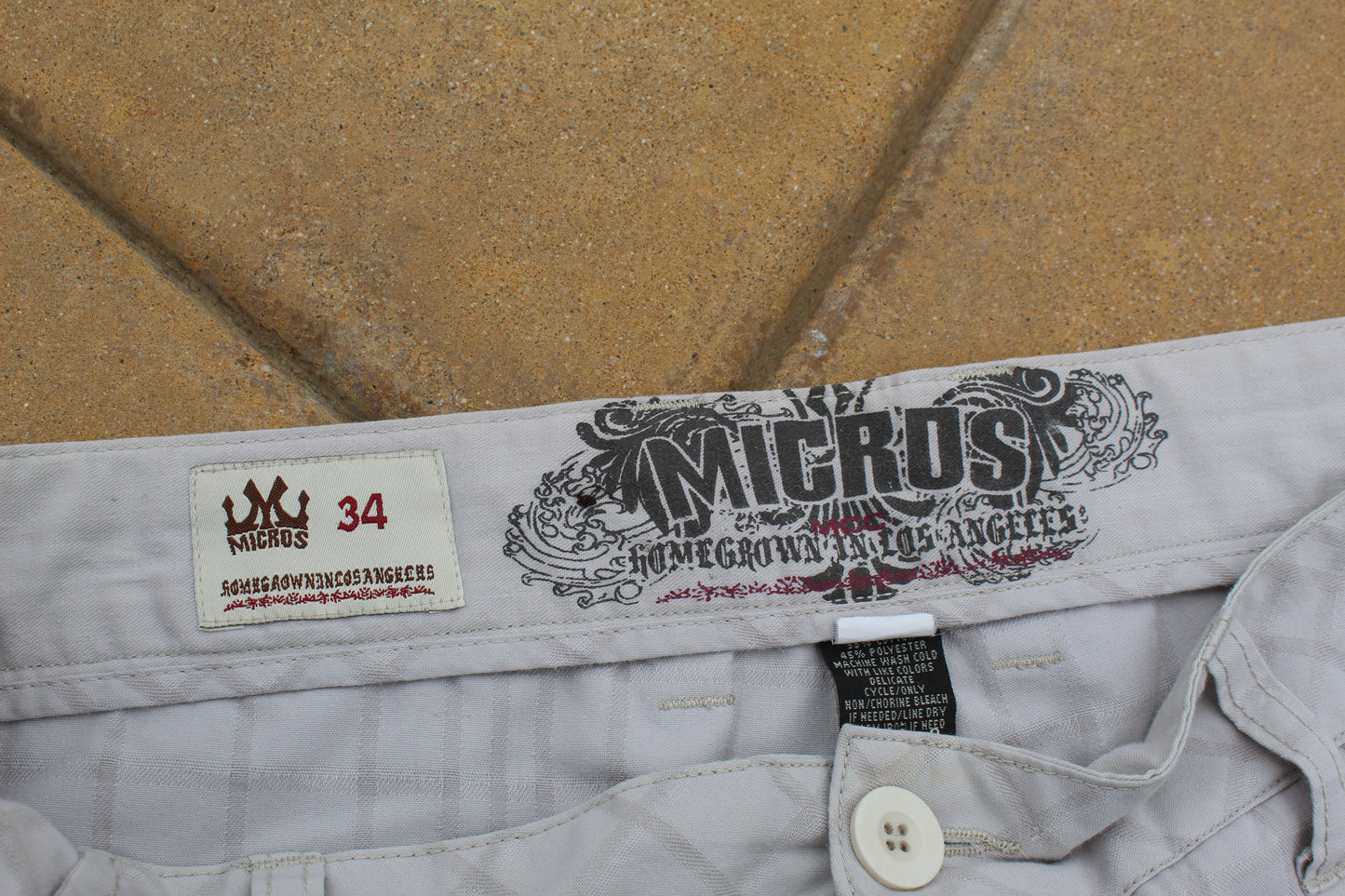 Y2K Vintage Micros Baggy Shorts