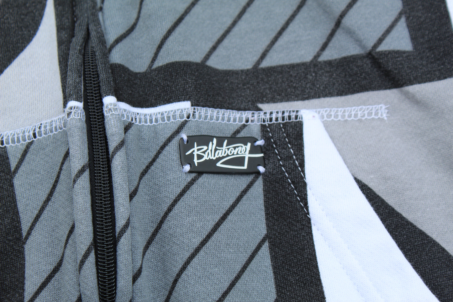 Y2K Rare Billabong Big Spellout Zip-Up
