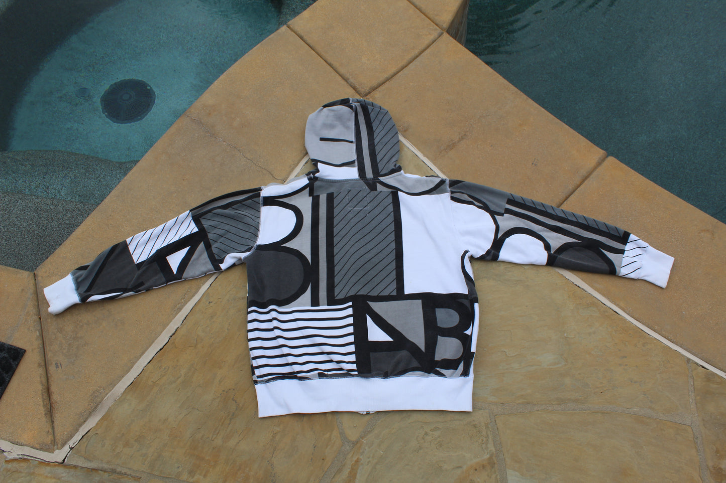 Y2K Rare Billabong Big Spellout Zip-Up