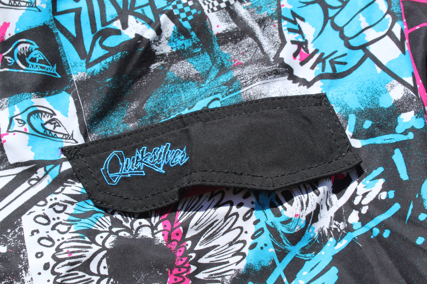Y2K Quiksilver Graffiti Boardshorts