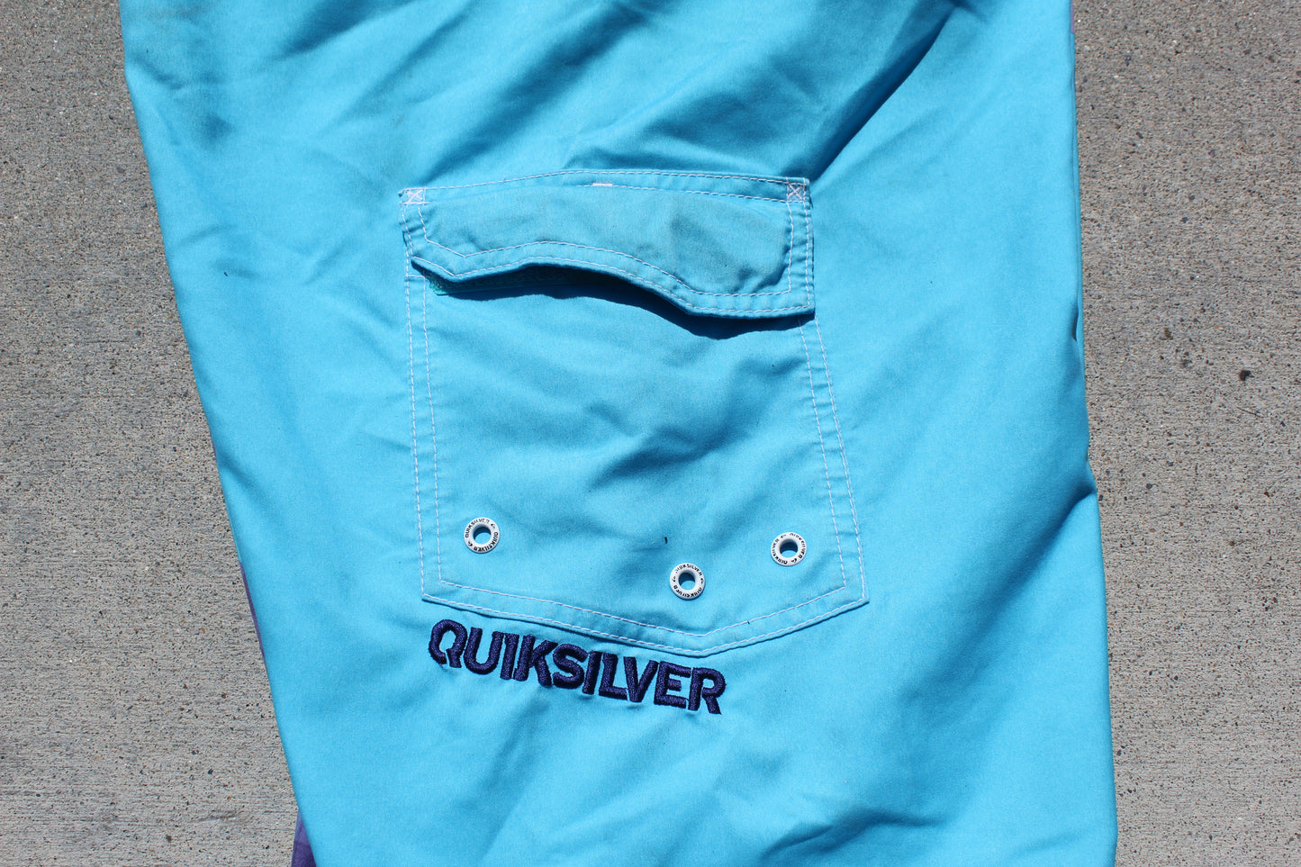 Y2K Quiksilver Smoky Logo Boardshorts