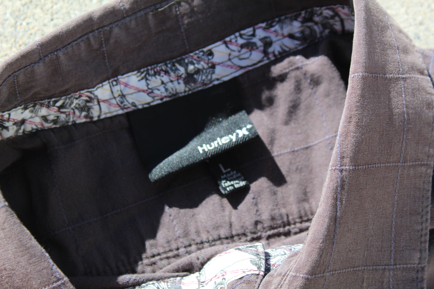 00s Hurley Button Up (L) - Revival Surfwear