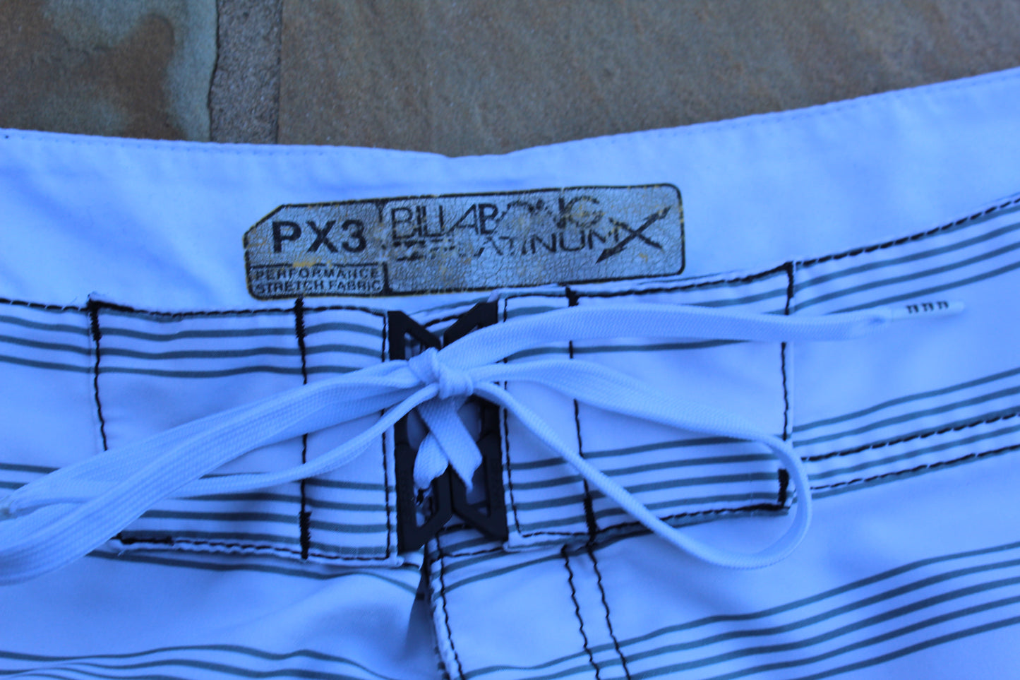 Y2K Striped Billabong Boardshorts [w36"] - Revival Surfwear