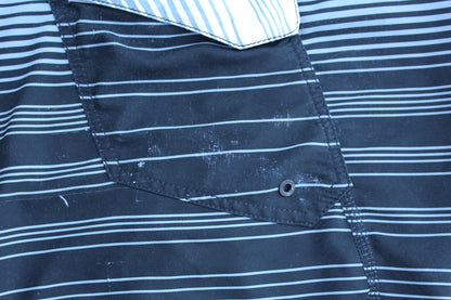 Y2K Striped Billabong Boardshorts [w36"] - Revival Surfwear