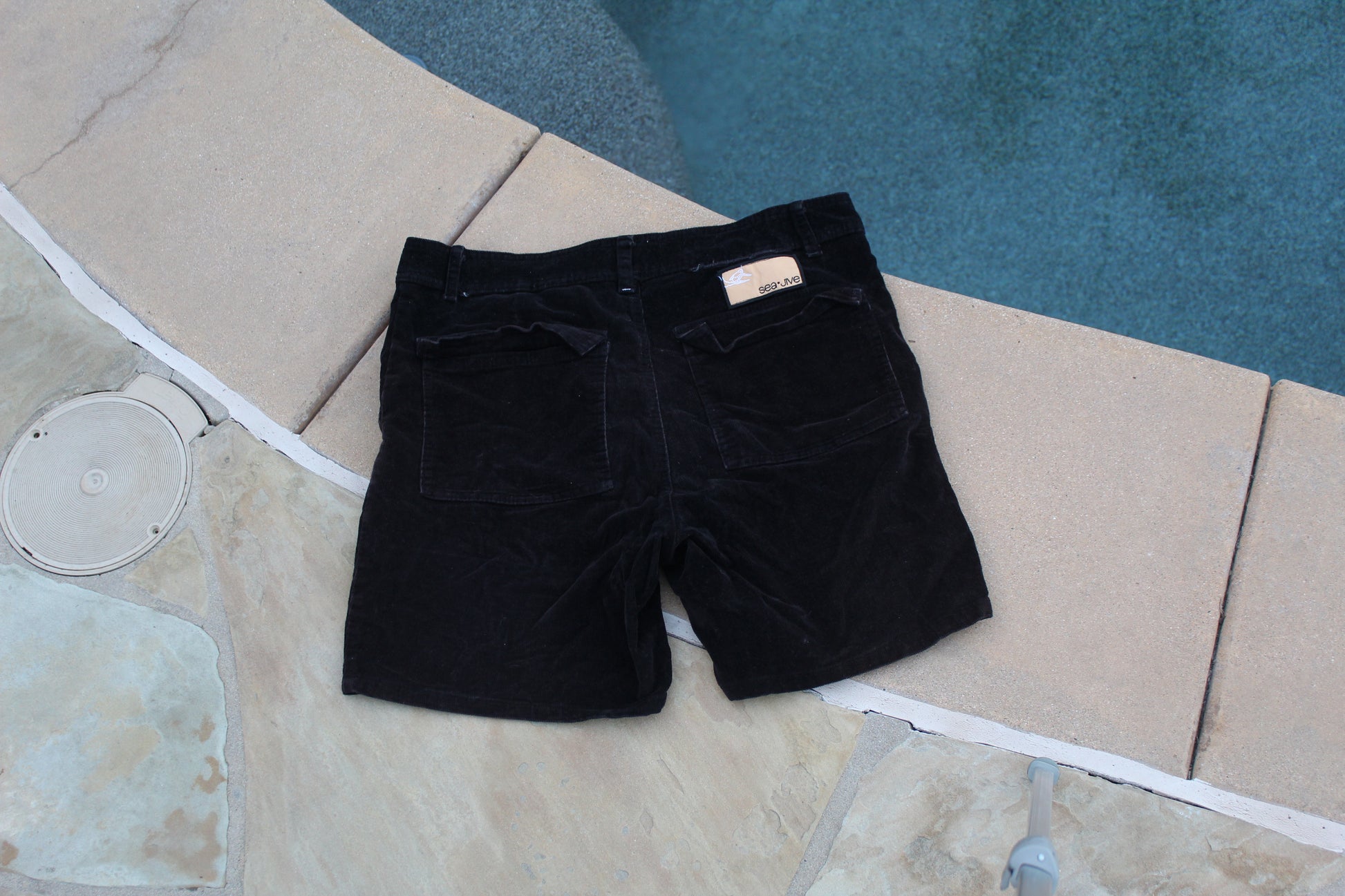 90s Rare Vintage Sea Jive Corduroy Shorts [w34"] - Revival Surfwear