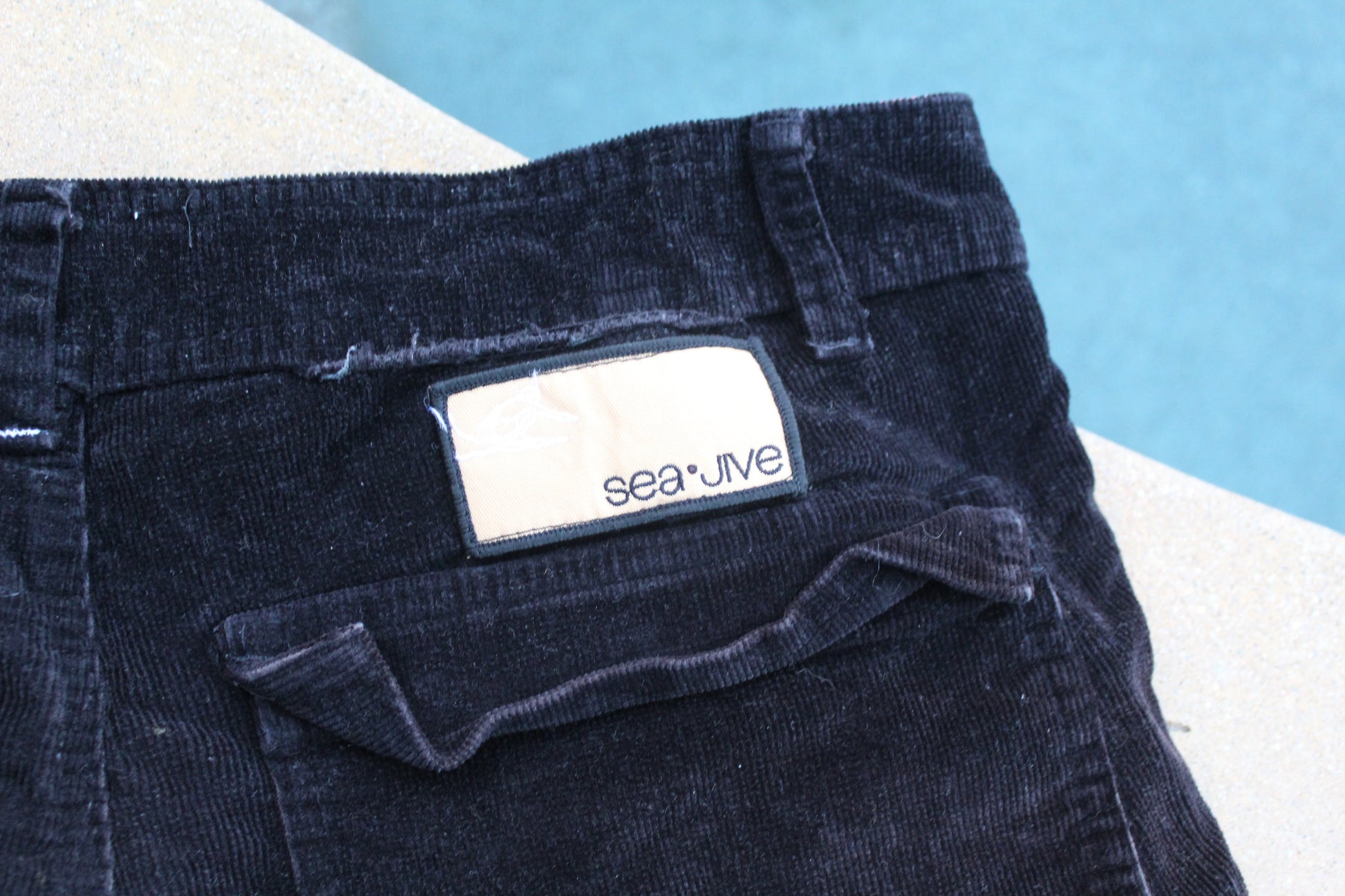 90s Rare Vintage Sea Jive Corduroy Shorts [w34"] - Revival Surfwear