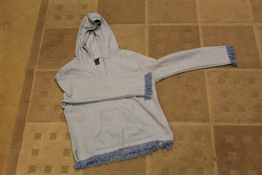 Late 90s Rare Roxy Blue Poncho - Revival Surfwear