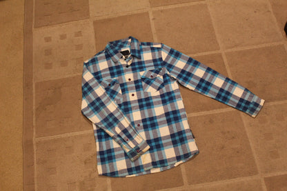 Y2K Ripcurl Blue Flannel - Revival Surfwear