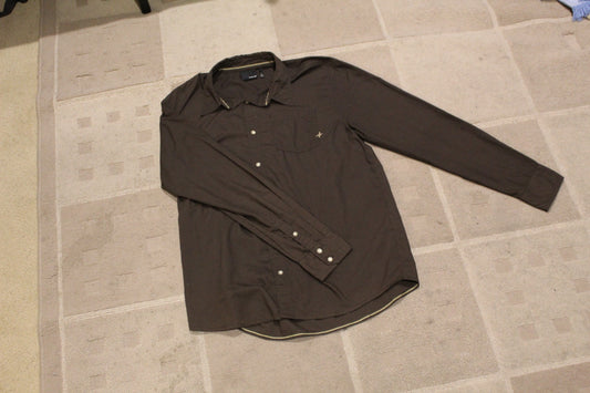 Y2K Rare Hurley Long Sleeve Dress Shirt