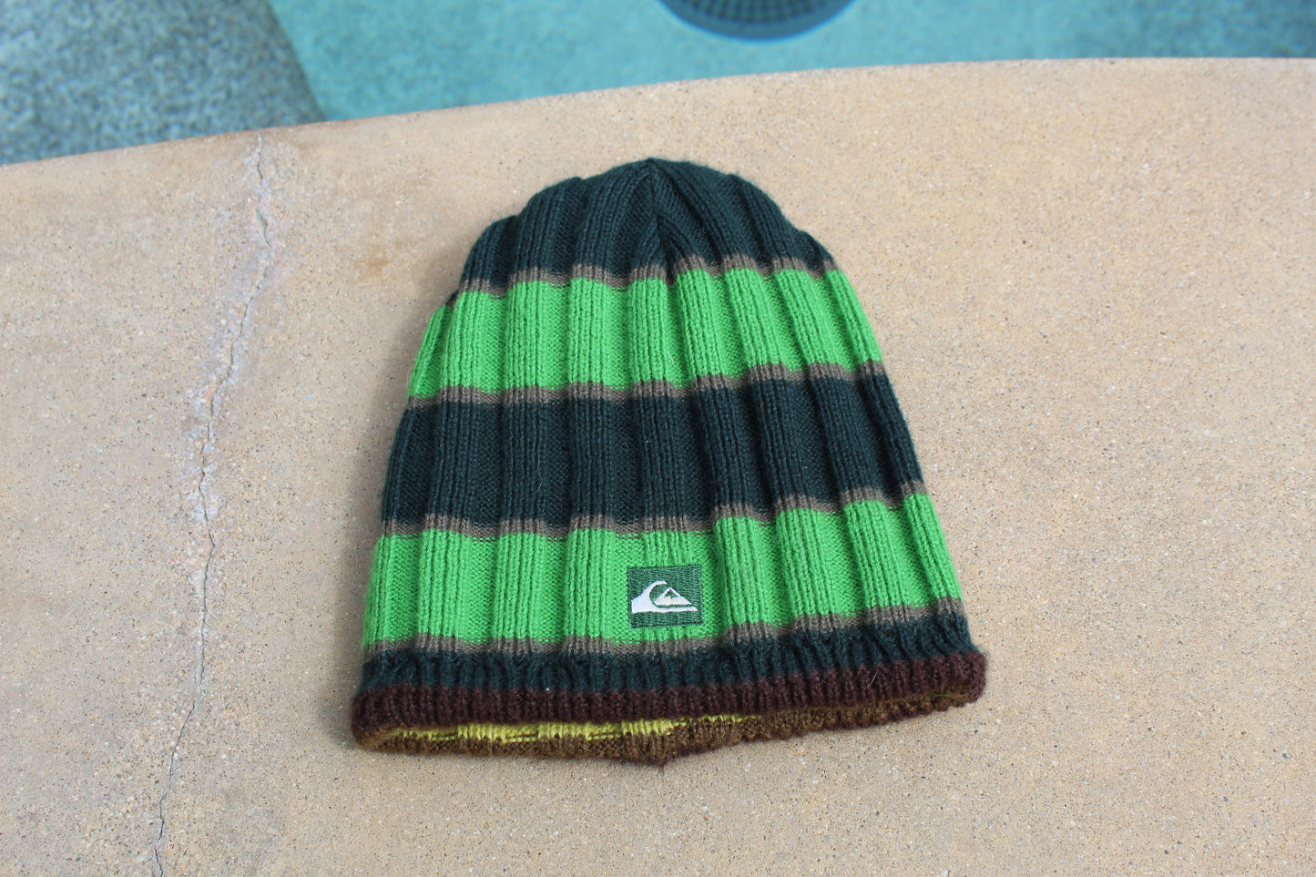 00s Quiksilver Rare Reversibile Beanie