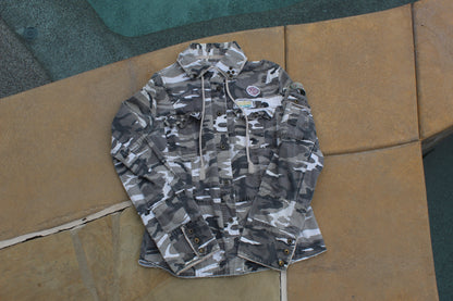 90s Vintage Rare Rip Curl Cargo Jacket