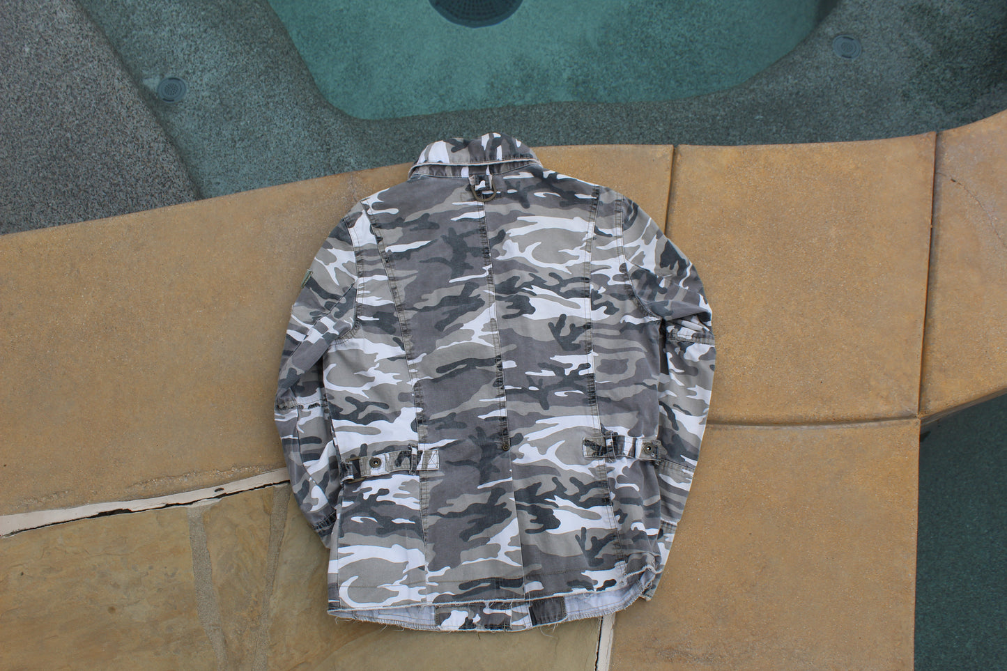 90s Vintage Rare Rip Curl Cargo Jacket
