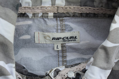 90s Vintage Rare Rip Curl Cargo Jacket