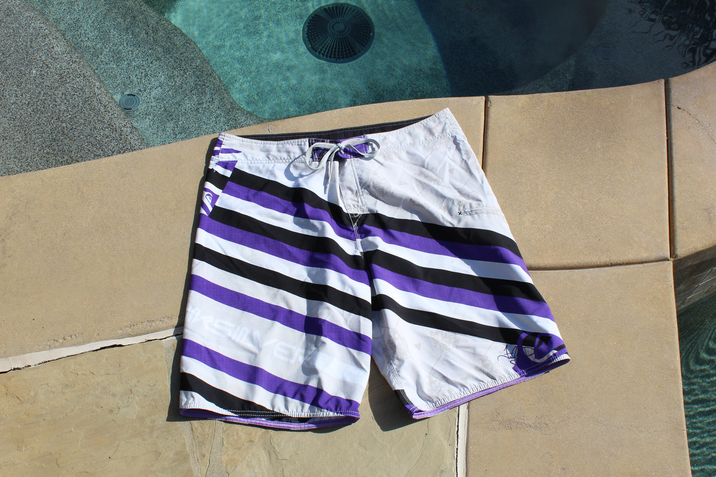 90s Vintage Quiksilver Baggy Boardshorts
