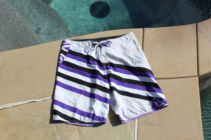 90s Vintage Quiksilver Baggy Boardshorts