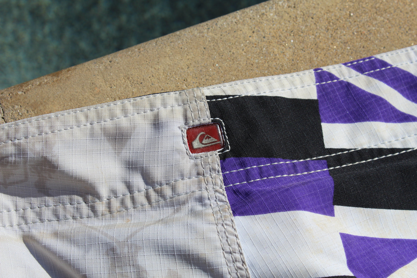 90s Vintage Quiksilver Baggy Boardshorts