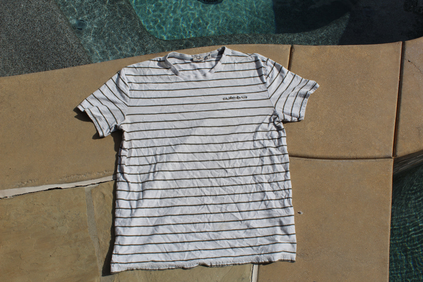 00s Vintage Quiksilver Striped Tee
