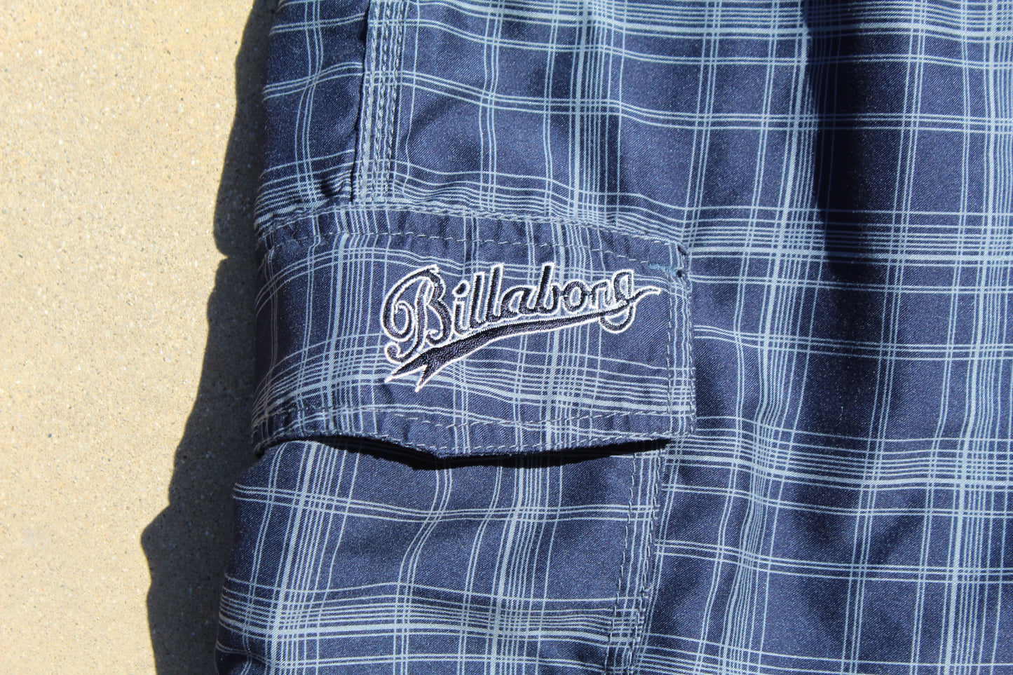 90s Vintage Billabong Plaid Boardshorts