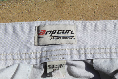 90s Rare Vintage Rip Curl Baggy Cargo Shorts