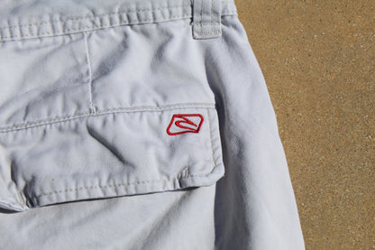 90s Rare Vintage Rip Curl Baggy Cargo Shorts