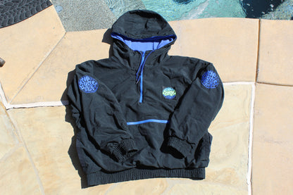 80s Rare Vintage Rip Curl Waterproof Hoodie