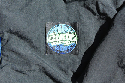 80s Rare Vintage Rip Curl Waterproof Hoodie