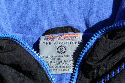 80s Rare Vintage Rip Curl Waterproof Hoodie