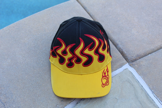 90s Vintage Rare Lost Surfboards Flame Hat (FlexFit)