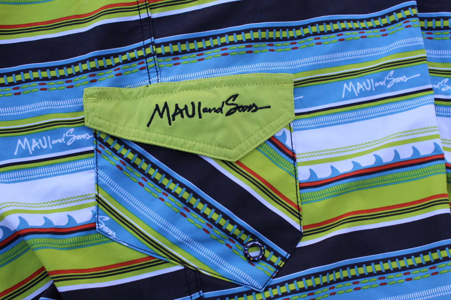 00s Rare Vintage Maui and Sons Baggy Boardshorts