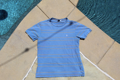 00s Vintage Volcom Striped Tee
