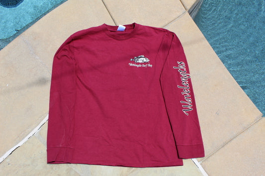 00s Vintage Wavelengths Surf Shop Longsleeve