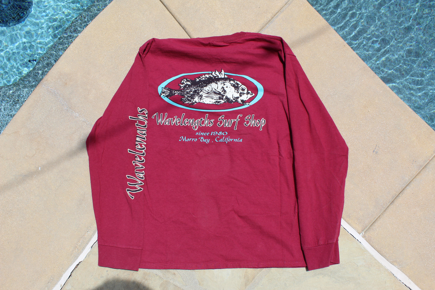 00s Vintage Wavelengths Surf Shop Longsleeve