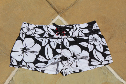90s Rare Vintage Roxy Floral Shorts