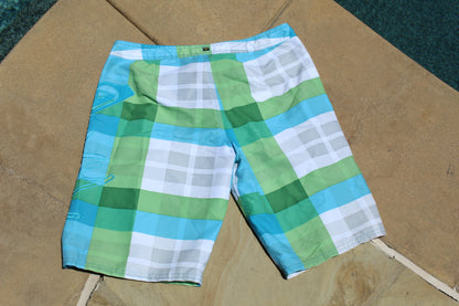 90s Vintage Roxy Embroidered Boardshorts with Finkey/Waxcomb
