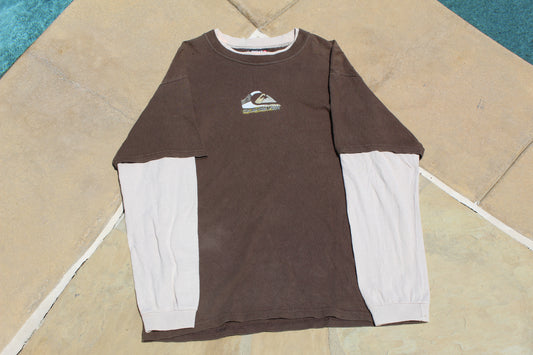 Y2K Rare Quiksilver Longsleeve/Tee Combo