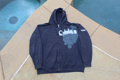 Y2K Vintage Quiksilver Eagle Crest Zip-Up