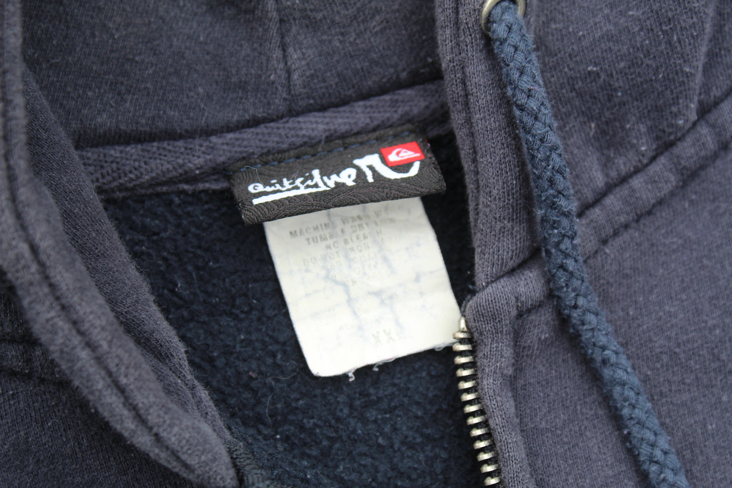 Y2K Vintage Quiksilver Eagle Crest Zip-Up