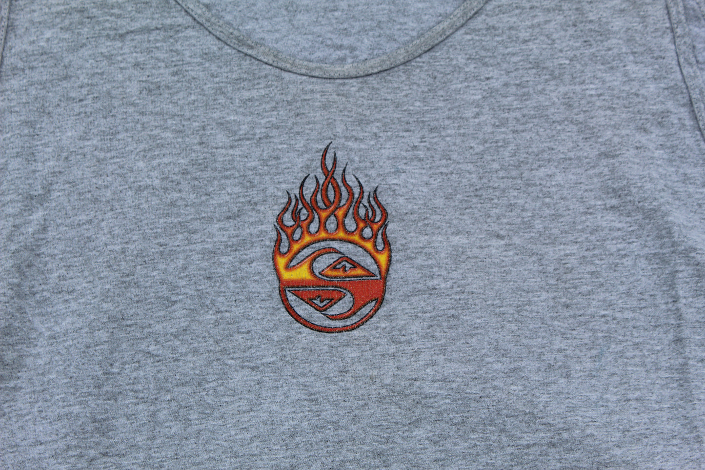 00s Vintage Quiksilver Fireball Tank Top